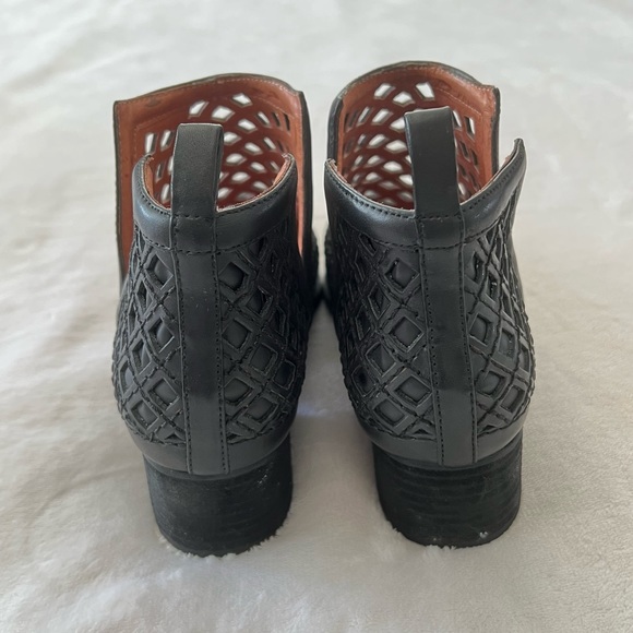 Jeffrey Campbell Taggart Open Weave Booties - Picture 8 of 12